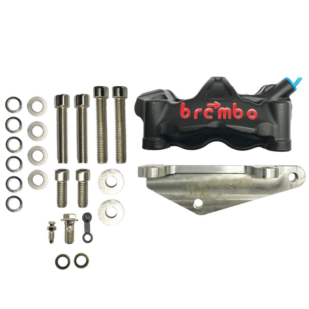 ΔΑΓΚΑΝΑ ΕΜΠΡΟΣΘΙΑ ΤΕΤΡΑΠΙΣΤΟΝΗ YAMAHA CRYPTON X 135 Τ. BREMBO ΜΑΥΡΗ