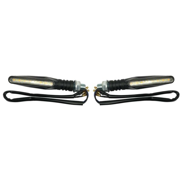 ΦΛΑΣ LED MOTO UNIVERSAL ΜΑΥΡΑ