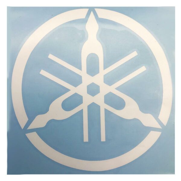 ΑΥΤΟΚΟΛΛΗΤΟ ΣΗΜΑ YAMAHA ΓΙΓΑΣ ΑΣΠΡΟ