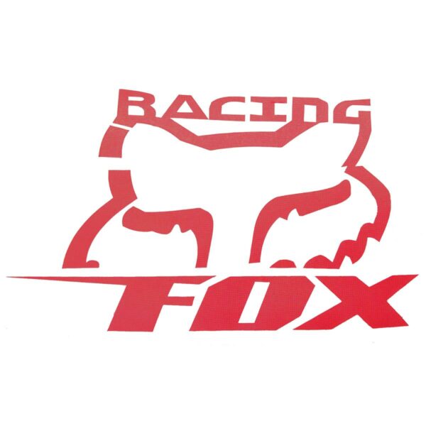 ΑΥΤΟΚΟΛΛΗΤΟ FOX RACING ΚΟΚΚΙΝΟ