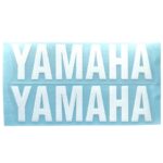 ΑΥΤΟΚΟΛΛΗΤΑ ΛΟΓΟΤΥΠΟ YAMAHA ΑΝΑΓΛΥΦΟ ΑΣΠΡΟ