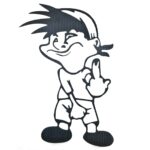 ΑΥΤΟΚΟΛΛΗΤΟ ΣΠΟΡΟΣ ΑΝΑΓΛΥΦΟ ΜΑΥΡΟ