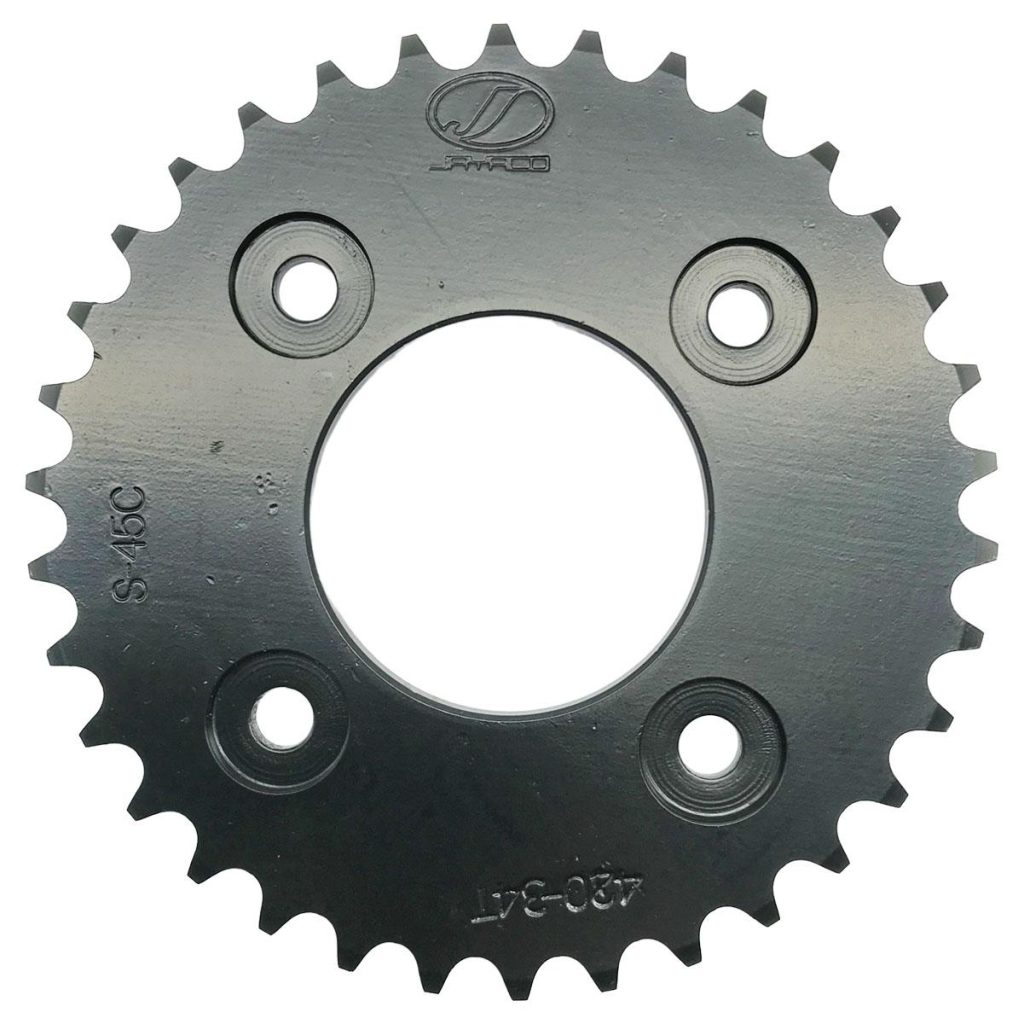 ΓΡΑΝΑΖΙ ΠΙΣΩ ΡΟΔΑΣ 34T HONDA INNOVA 125 JAYACO ΜΑΥΡΟ