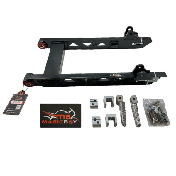 ΨΑΛΙΔΙ BILET ΑΛΟΥΜΙΝΙΟΥ +20MM HONDA ASTREA / SUPRA / INNOVA ΜΕΤΑΤΡΟΠΗΣ MAGIC BOY ΜΑΥΡΟ