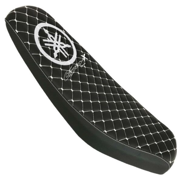 ΣΕΛΑ ΛΕΠΤΗ ΜΠΑΚΛΑΒΩΤΗ YAMAHA CRYPTON X 135 ΑΣΠΡΗ ΡΑΦΗ ΑΣΠΡΟ ΛΟΓΟΤΥΠΟ