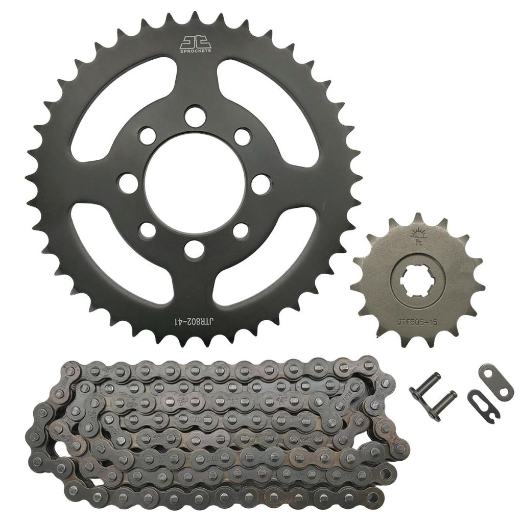 ΑΛΥΣΙΔΟΓΡΑΝΑΖΑ MODENAS KRISS 125 DID ΜΑΥΡΗ ΑΛΥΣ JT