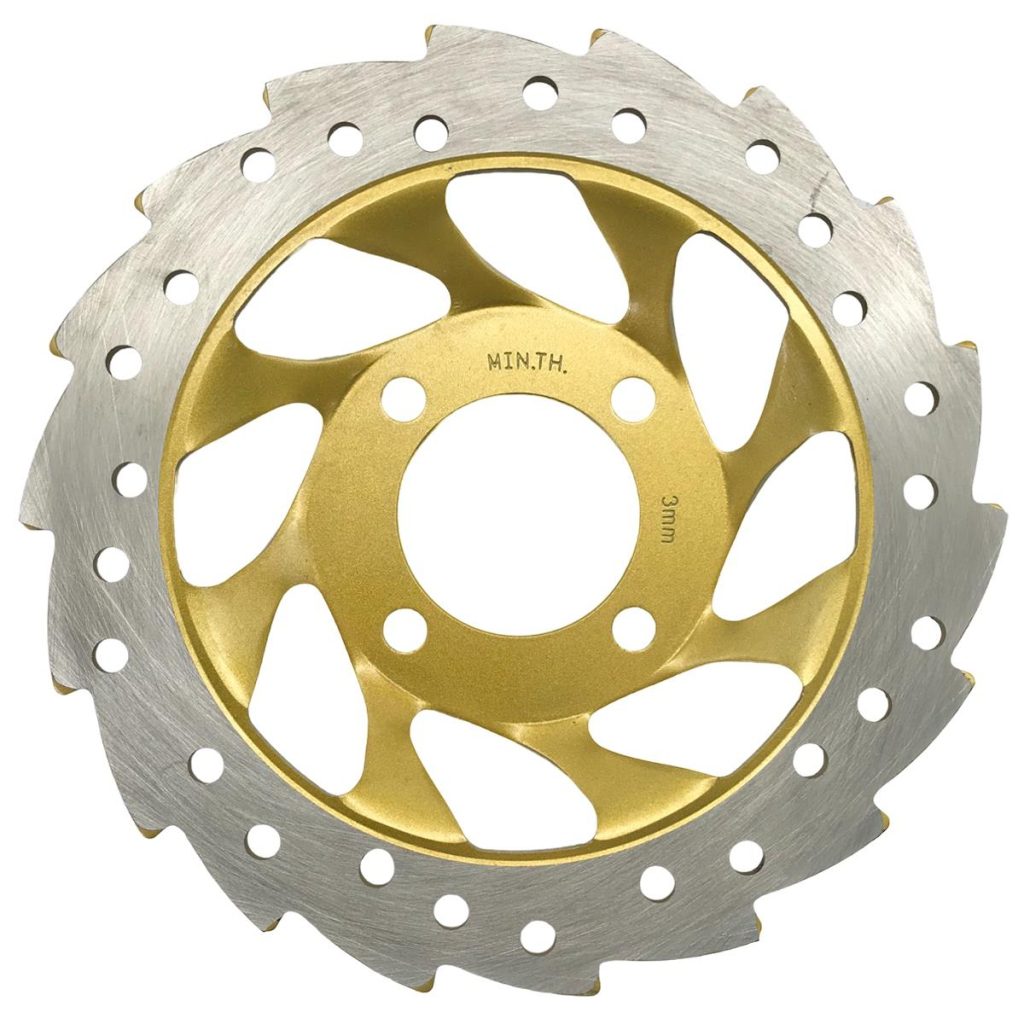 ΔΙΣΚΟΠΛΑΚΑ ΕΜΠΡΟΣ ΜΑΡΓΑΡΙΤΑ HONDA INNOVA ΧΡΥΣΗ W-STANDARD