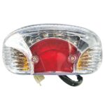 ΦΑΝΑΡΙ ΟΠΙΣΘΙΟ ΣΤΟΠ ΜΕ ΦΛΑΣ HONDA SUPRA ΔΙΑΦΑΝΕΣ ΚΟΚΚΙΝΟ