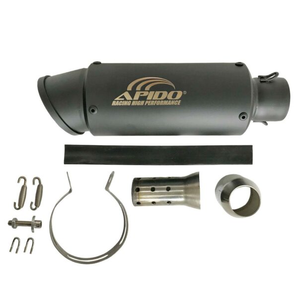 ΤΕΛΙΚΟ ΕΞΑΤΜΙΣΗΣ Φ51-Φ290 APIDO (M-5422) ΜΑΥΡΟ