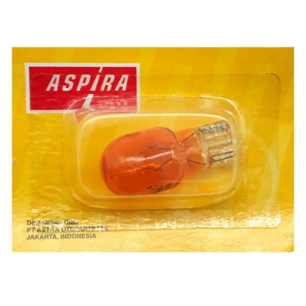 ΛΑΜΠΑ 12V 10W ΑΚΑΛΥΚΗ ΠΟΡΤΟΚΑΛΙ ASPIRA ΤΙΜΗ ΑΝΑ ΤΕΜΑΧΙΟ