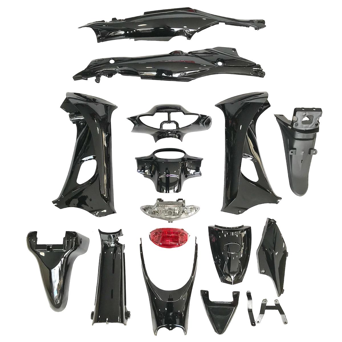 31527061 ΚΟΥΣΤΟΥΜΙ ΣΕΤ ΠΛΑΣΤΙΚΩΝ MODENAS KRISS 125 ΚΑΡΜΠ. ΜΑΥΡΟ 17ΤΕΜ
