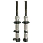 ΜΠΟΥΚΑΛΕΣ ΜΠΟΤΕΣ ΠΙΡΟΥΝΙΟΥ CNC RACING PRO (55D) YAMAHA CRYPTON X 135 TOBAKI ΜΑΥΡΕΣ