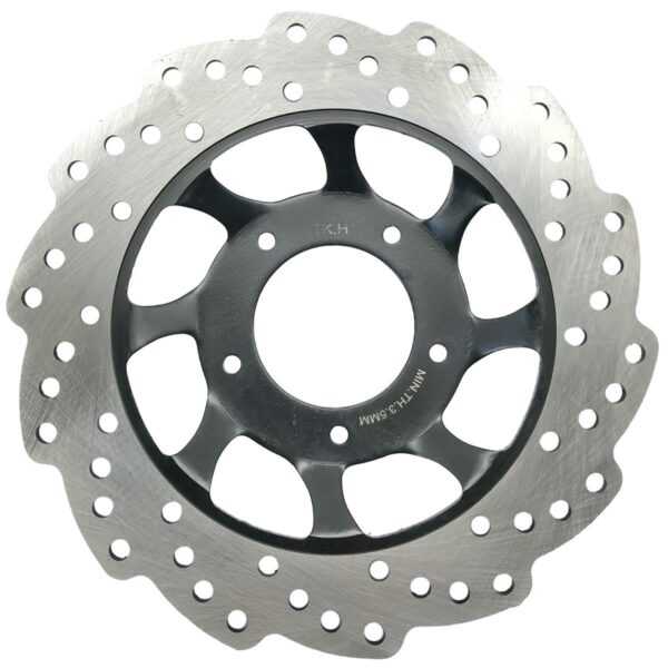 ΔΙΣΚΟΠΛΑΚΑ ΕΜΠΡΟΣΘΙΑ ΜΑΡΓΑΡΙΤΑ MODENAS KRISS MR2 115 / HONDA SUPRA 100 TOKAHI ΜΑΥΡΗ