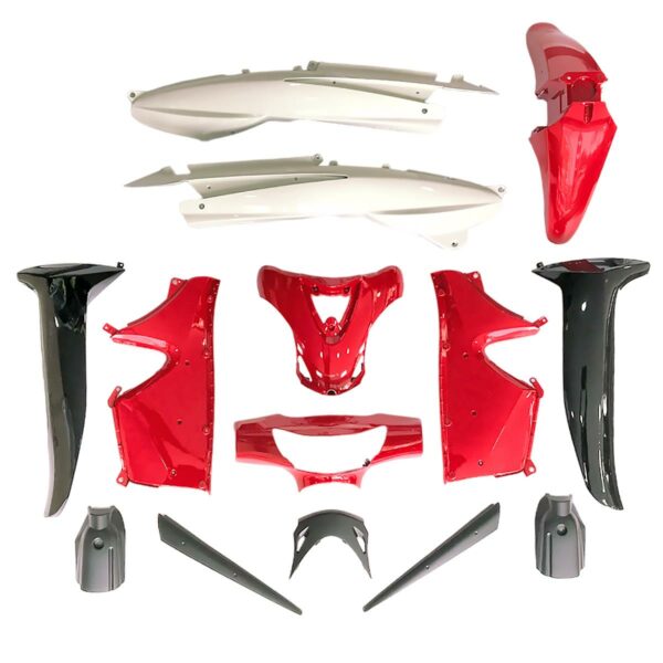 ΚΟΥΣΤΟΥΜΙ ΣΕΤ ΠΛΑΣΤΙΚΩΝ MODENAS KRISTAR 125 ΚΟΚΚΙΝΟ 14 ΤΕΜ