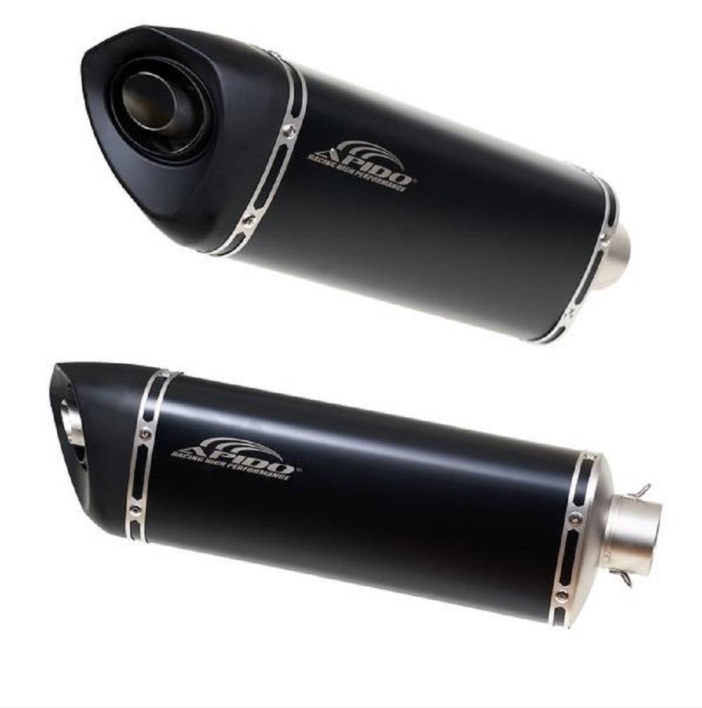 ΤΕΛΙΚΟ ΕΞΑΤΜ. Φ51-400mm TRIOVAL ΜΑΥΡΟ +ΣΙΓ/ΡΑ APIDO (M-1375) Χ/Ε