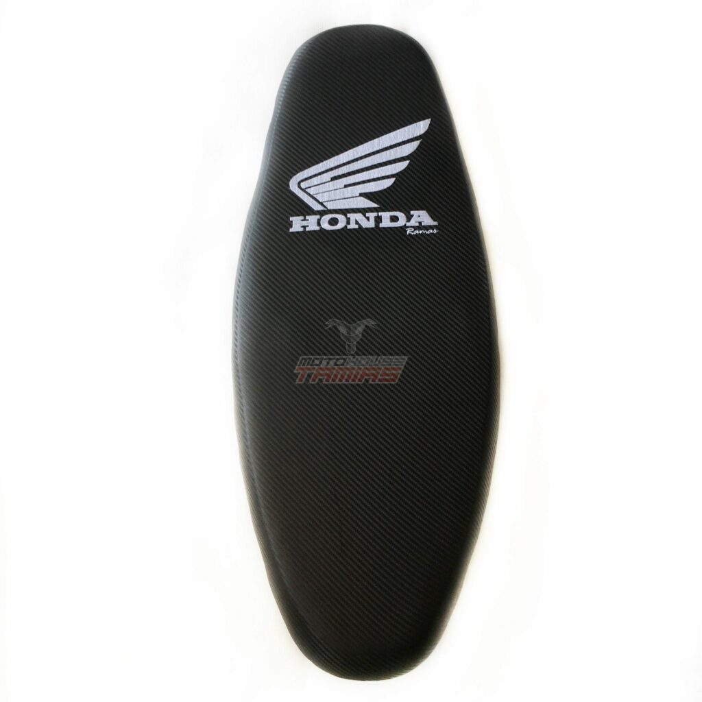 Σέλα λεπτή με ραφτο σήμα λευκό HONDA INNOVA