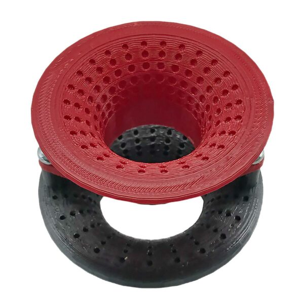 ΧΩΝΙ ΒΕΝΤΟΥΡΙ ΚΟΝΤΟ ΔΙΠΛΟ GOLF 34,5mm ΓΙΑ ΜΑΜΑ ΣΩΜΑ YAMAHA CRYPTON X 135 ΜΗΤ ΚΟΚΚΙΝΟ