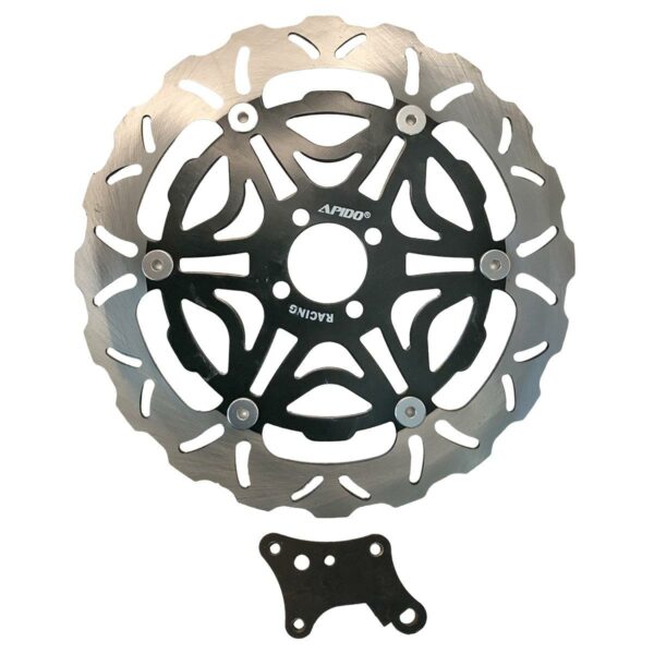 ΔΙΣΚΟΠΛΑΚΑ ΜΕ ΑΝΤΑΠΤΟΡΑ 300ΜΜ MODENAS DINAMIC 125 APIDO ΜΑΥΡΗ