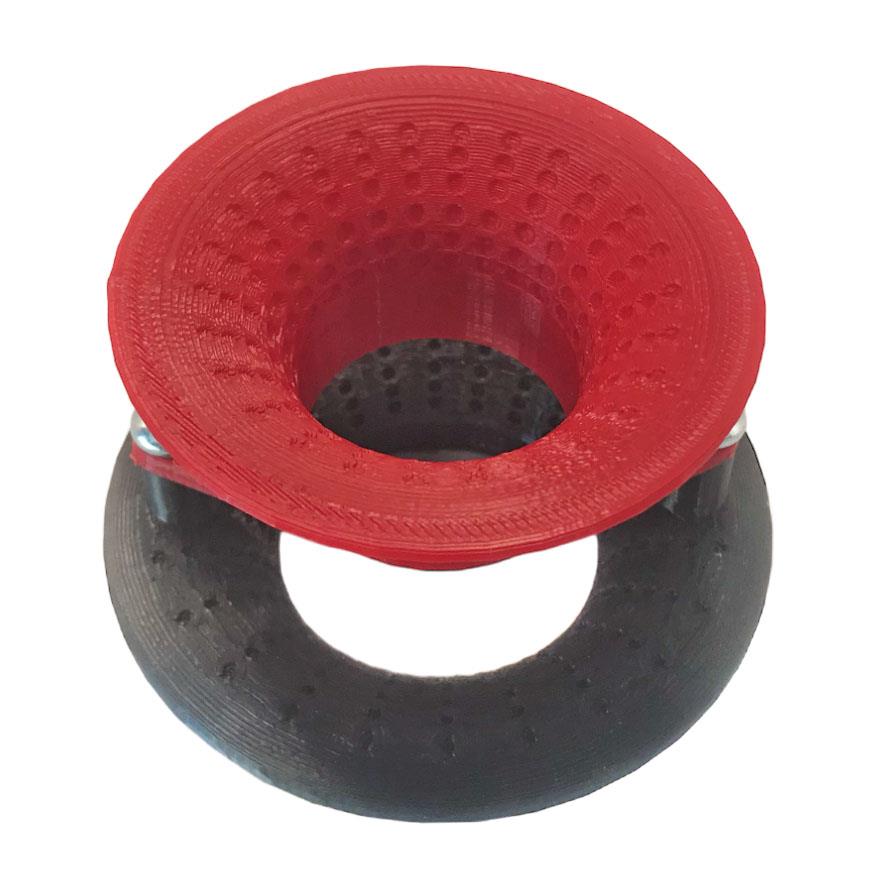 ΧΩΝΙ ΒΕΝΤΟΥΡΙ ΔΙΠΛΟ GOLF ΚΟΝΤΟ 42ΜΜ ΓΙΑ ΣΩΜΑ UMA 32MM MHT ΚΟΚΚΙΝΟ