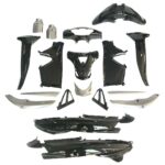 ΚΟΥΣΤΟΥΜΙ ΣΕΤ ΠΛΑΣΤΙΚΩΝ (14ΤΕΜ) ΓΝΗΣΙΟ MODENAS KRISTAR 125 ΜΑΥΡΟ