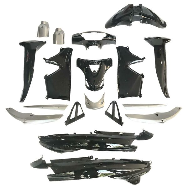 ΚΟΥΣΤΟΥΜΙ ΣΕΤ ΠΛΑΣΤΙΚΩΝ (14ΤΕΜ) ΓΝΗΣΙΟ MODENAS KRISTAR 125 ΜΑΥΡΟ