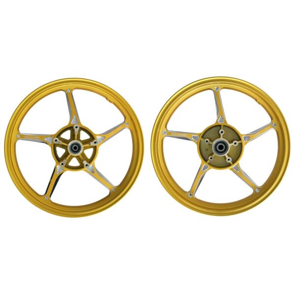 ΤΡΟΧΟΙ ΖΕΥΓΟΣ ΑΛΟΥΜΙΝΙΟΥ SYM VF 185 MAGIC BOY ESPADA ΧΡΥΣΟ