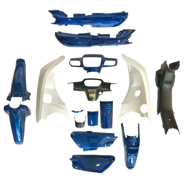 ΚΟΥΣΤΟΥΜΙ ΣΕΤ ΠΛΑΣΤΙΚΩΝ HONDA ASTREA GRAND 100 TTN TITAN ΜΠΛΕ