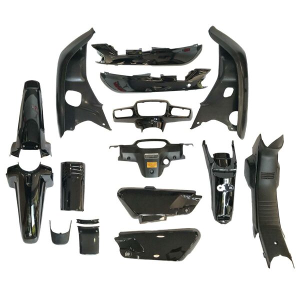 ΚΟΥΣΤΟΥΜΙ ΣΕΤ ΠΛΑΣΤΙΚΩΝ HONDA ASTREA GRAND TTN TITAN ΜΑΥΡΟ