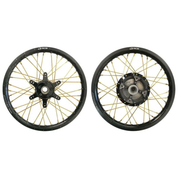 ΖΑΝΤΕΣ ΤΡΟΧΟΙ ΣΕΤ, HONDA GTR 150, ΜΑΥΡΑ ΣΤΕΦΑΝΙΑ, ΜΑΥΡΑ ΚΕΝΤΡΑ, ΧΡΥΣΕΣ ΑΚΤΙΝΕΣ, RCB RACING BOY