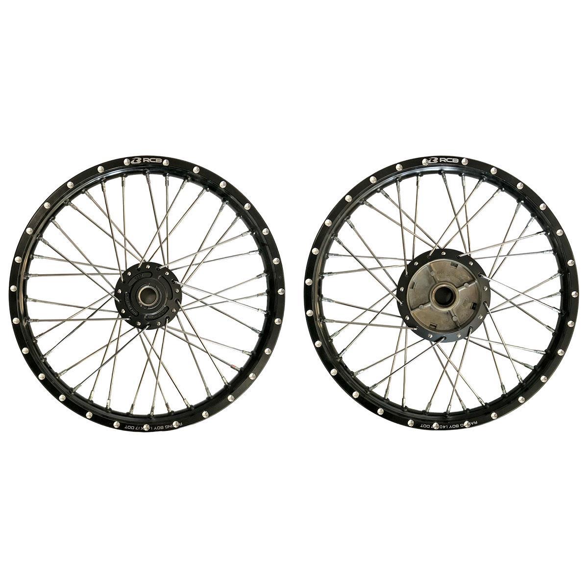 ZCR115RCB ΖΑΝΤΕΣ ΤΡΟΧΟΙ ΣΕΤ, CRYPTON R 115, ΜΑΥΡΟ ΣΤΕΦΑΝΙ, ΜΑΥΡΟ ΚΕΝΤΡΟ, ΝΙΚΕΛ ΑΚΤΙΝΕΣ, ΤΡΥΠΗΤΕΣ, RACING BOY