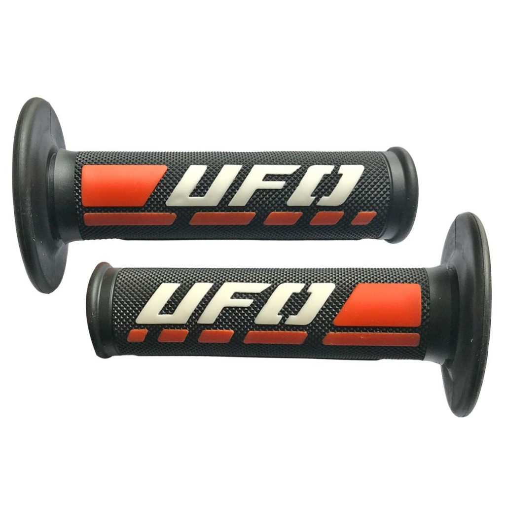 ΧΕΙΡΟΛΑΒΕΣ ME DONUTS UFO ΓΙΑ MOTOCROSS TRAX ONION ΜΑΥΡΕΣ-ΠΟΡΤΟΚΑΛΙ