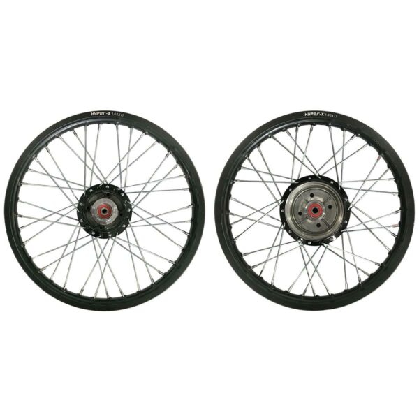 ΤΡΟΧΟΙ ΑΛΟΥΜΙΝΙΟΥ ΖΕΥΓΟΣ YAMAHA CRYPTON R105 / F1ZR HYPER-X ΜΑΥΡΟΙ