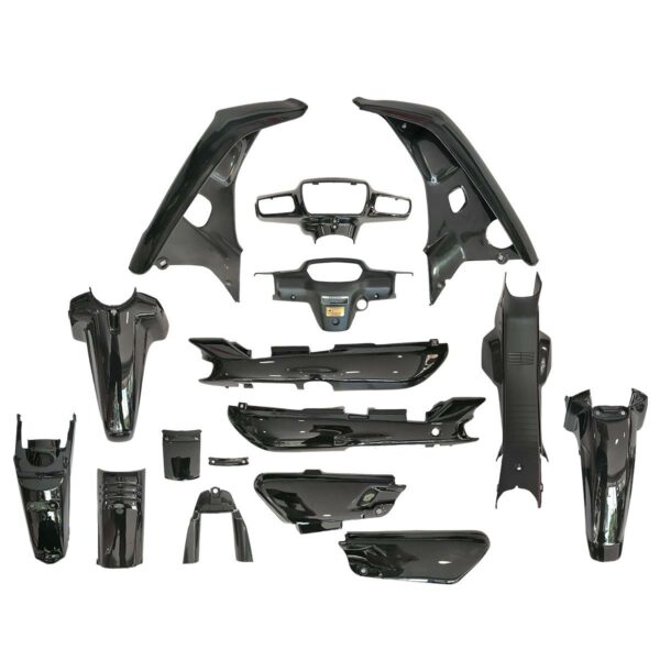 ΚΟΥΣΤΟΥΜΙ ΣΕΤ ΠΛΑΣΙΚΩΝ (15TMX) HONDA ASTREA GRAND 100 STRONG ΜΑΥΡΟ