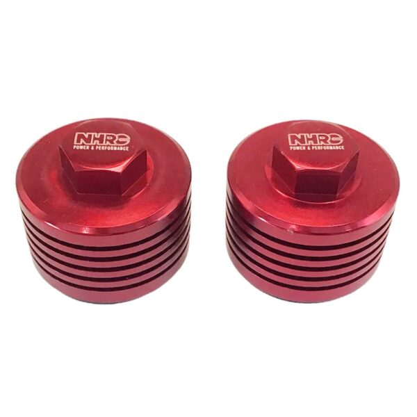 ΤΑΠΑ ΒΑΛΒΙΔΩΝ ΚΕΦΑΛΗΣ HONDA C50 / Z50 / XR50 NHRC ΚΟΚΚΙΝΑ