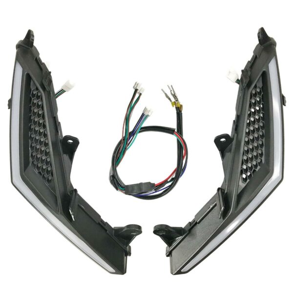 ΦΛΑΣ ΕΜΠΡΟΣ ΖΕΥΓΟΣ ΜΕ ΡΥΘΜΙΖΟΜΕΝΟ ΦΩΣ ΜΕΣΩ BLUETOOTH SYM VF 185 DYNOPRO ΑΣΠΡΟ