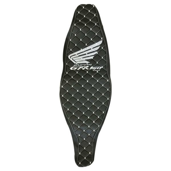 ΚΑΛΥΜΜΑ ΣΕΛΑΣ ΜΑΥΡΟ ΜΠΑΚΛΑΒΩΤΟ ΜΕ ΑΣΠΡΗ ΡΑΦΗ HONDA GTR 150