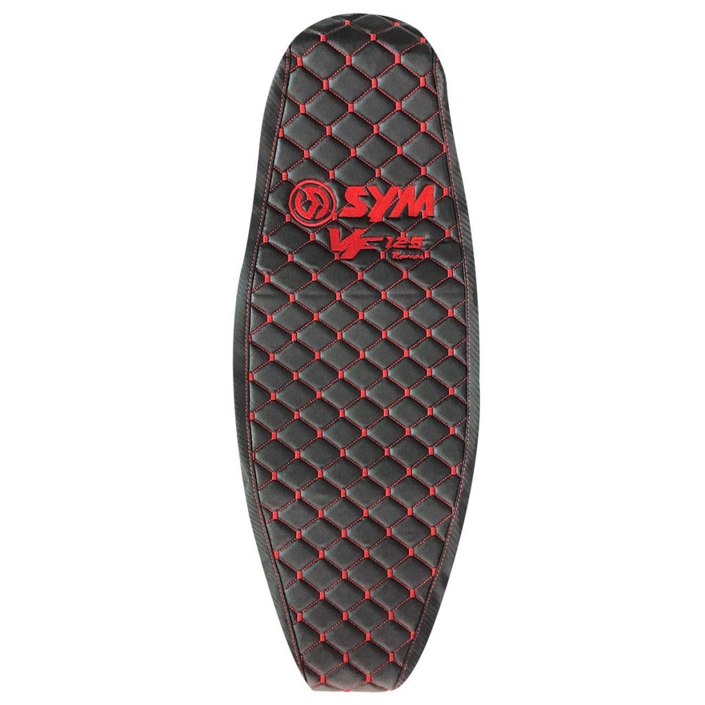 ΚΑΛΥΜΜΑ ΣΕΛΑΣ ΜΑΥΡΟ ΜΠΑΚΛΑΒΩΤΟ ΜΕ ΚΟΚΚΙΝΗ ΡΑΦΗ SYM VF 125