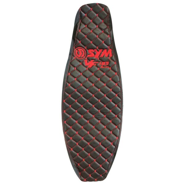 ΚΑΛΥΜΜΑ ΣΕΛΑΣ ΜΑΥΡΟ ΜΠΑΚΛΑΒΩΤΟ ΜΕ ΚΟΚΚΙΝΗ ΡΑΦΗ SYM VF 185