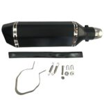 ΤΕΛΙΚΟ ΕΞΑΤΜΙΣΗΣ Φ35/Φ52 ΜΕ ΣΙΓΑΣΤΗΡΑ 370ΜΜ ΜΑΥΡΟ