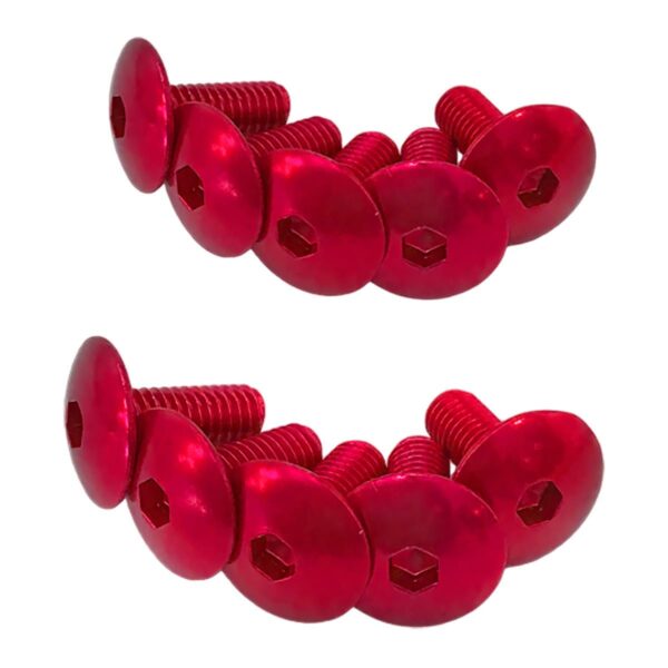 ΒΙΔΕΣ ΧΡΩΜΑΤΙΣΤΕΣ ΠΛΑΤΙΑ ΚΕΦΑΛΗ 6Χ15 SHARK ΚΟΚΚΙΝΕΣ