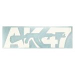 ΑΥΤΟΚΟΛΛΗΤΟ 12.5ΕΚ AK-47 ΟΠΛΟ ΕΝΤΟΣ ΛΕΥΚΟ