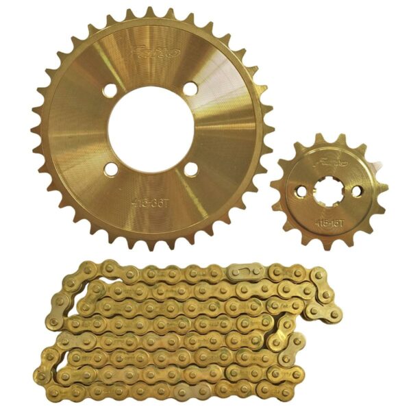 ΑΛΥΣΙΔΟΓΡΑΝΑΖΑ 415 36Δ 15Δ RACING HONDA ASTREA GRAND 100 FAITO ΧΡΥΣΟ