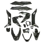 ΚΟΥΣΤΟΥΜΙ ΣΕΤ ΠΛΑΣΤΙΚΩΝ HONDA PCX 125/150 '14-'17 ΜΑΥΡΟ