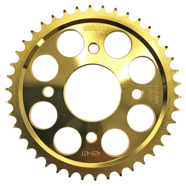 ΓΡΑΝΑΖΙ ΠΙΣΩ ΡΟΔΑΣ 428-42T HD-II HONDA GTR 150 ESPADA ΧΡΥΣΟ