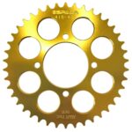 ΓΡΑΝΑΖΙ ΠΙΣΩ ΡΟΔΑΣ ΑΛΟΥΜΙΝΙΟΥ 415 42T YAMAHA CRYPTON X 135 / R 115 / T110 / Z125 ESPADA ΧΡΥΣΟ