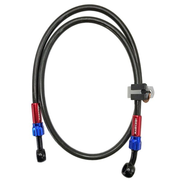 ΣΩΛΗΝΑΚΙ ΦΡΕΝΟΥ ΥΨΗΛΗΣ ΠΙΕΣΗΣ 90MM MAGIC BOY ΜΑΥΡΟ