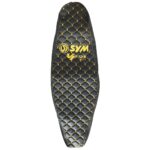 ΚΑΛΥΜΜΑ ΣΕΛΑΣ ΜΑΥΡΟ ΜΠΑΚΛΑΒΩΤΟ ΜΕ ΧΡΥΣΗ ΡΑΦΗ SYM VF125