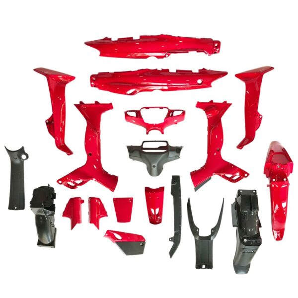 ΚΟΥΣΤΟΥΜΙ ΣΕΤ ΠΛΑΣΤΙΚΩΝ (19ΤΜΧ) YAMAHA CRYPTON R 105 STRONG ΚΟΚΚΙΝΑ