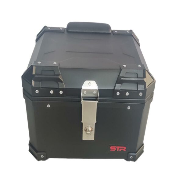 ΒΑΛΙΤΣΑΚΙ ΜΠΑΓΑΖΙΕΡΑ 45L ΤΕΤΡΑΓΩΝΗ ΜΕ ΕΠΕΝΔΥΣΗ ΚΑΙ ΜΑΞΙΛΑΡΙ ΠΛΑΤΗΣ STR ΜΑΥΡΗ