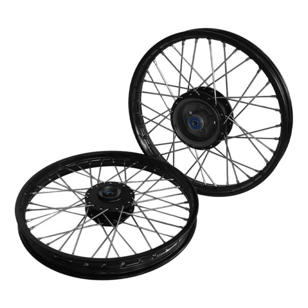 ΤΡΟΧΟΙ ΖΑΝΤΕΣ ΣΕΤ UNION ΜΑΥΡΟ ΣΤΕΦΑΝΙ/ΚΕΝΤΡΟ ΝΙΚΕΛ ΑΚΤΙΝΕΣ YAMAHA CRYPTON R 105